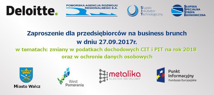 Business Brunch w Wałczu o podatkach, ochronie danych osobowych i nie tylko (IX) Podczas spotkania eksperci Deloitte omówili tematy związane z podatkami