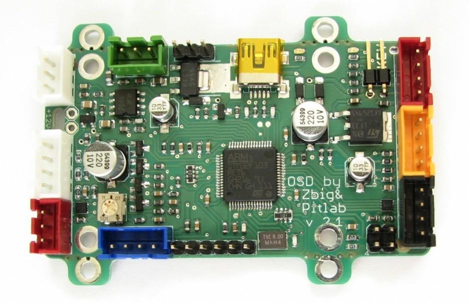 Przewód o długości 45cm łączący OSD z modułem GPS.