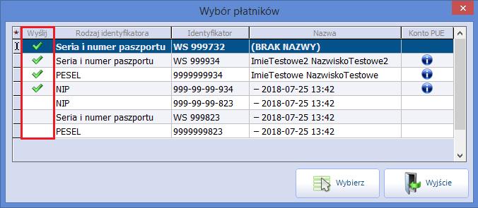 Wysłanie e-zla 8.3 Wysłanie e-zla kilku pracodawcom W wersji 5.14.