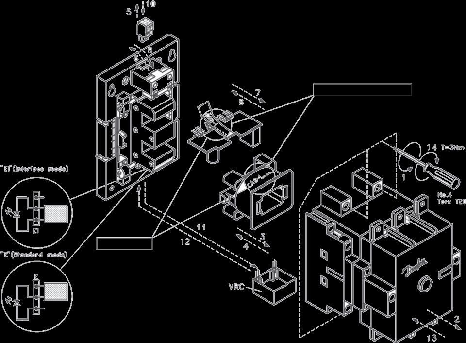 Cewki - również jako element wymienny Cewki dla styczników CI 110 CI 180 Napięcie sterujące Symbol XX 110 V 50Hz 22 037H3261 220-230 V 50Hz 31 037H3262 380-400 V 50Hz 37 037H3264 Cewki dla styczników