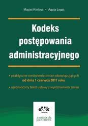 W publikacji omówiono wszystkie nowości, m.in.: zasadę rozstrzygania wątpliwości prawnych na korzyść podatnika, mediację nową formę postępowania administracyjnego, ponaglenie nowy środek prawny, tzw.