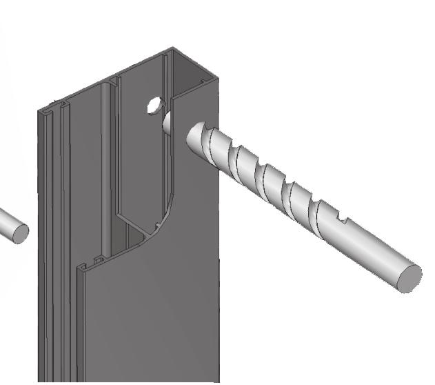 WIERCENIE POD ZAMEK BASKWILOWY o 8 o 6 35 mm 50 mm 3.