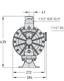 83 bar do 64 mm 5613+ DMP-1 1/2-ALB (aluminium / Geolast) ATEX 5613+2 DMP-1 1/2-ALT (aluminium / Teflon)