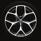 255/35) 19" obręcze kół ze stopu lekkiego 5-ramienne Veloce Design (rozmiar opon: przód/tył 225/40 lub przód 225/40
