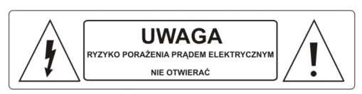 Producent zastrzega sobie prawo wprowadzenia zmian, które mogą nie być uwidocznione w instrukcji, przy czym zasadnicze cechy odbiornika zostaną zachowane.