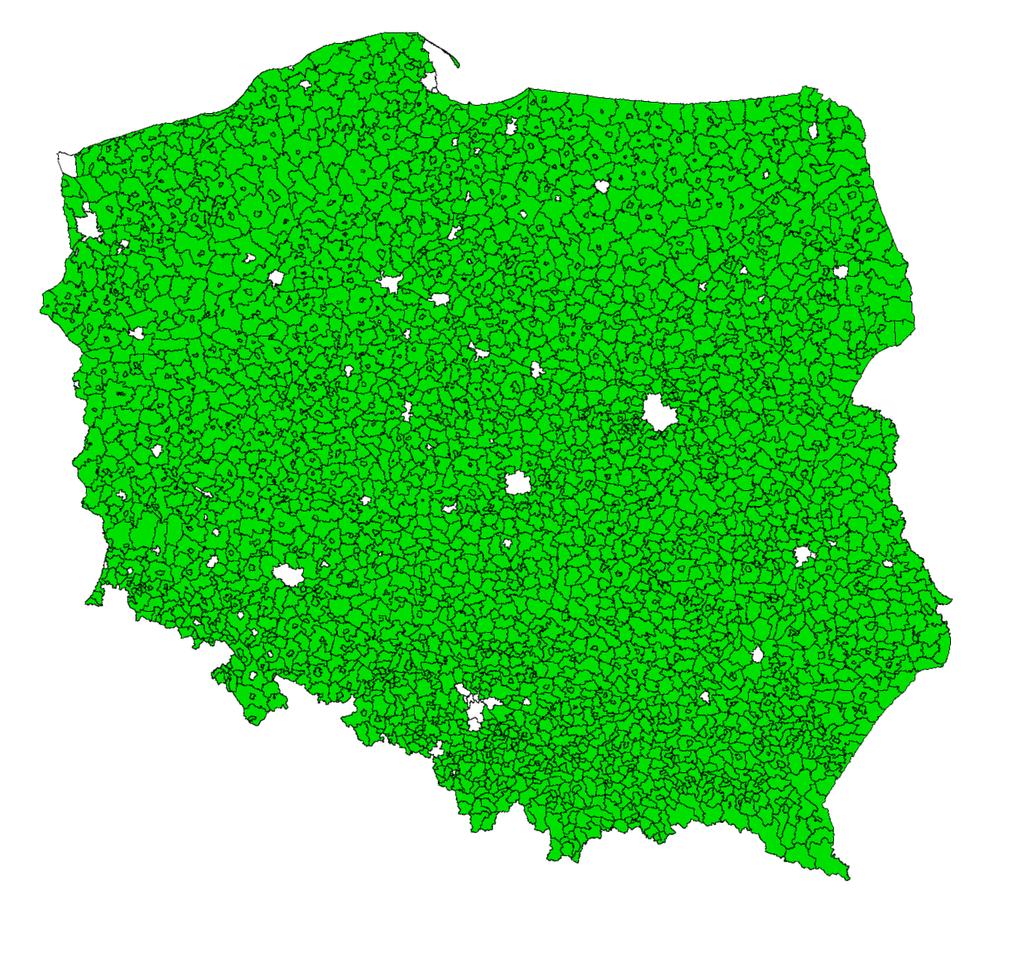 2. Obszary gminne włączone do rynku 5 Obszary pozostałych gmin terytorium Polski, niewymienionych w pkt 1 niniejszego Załącznika.