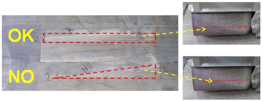 Procedury regulacji maszyny Regulacja kół jezdnych (na powierzchni równoległej do osi bębna) Przed szlifowaniem sprawdź jak bęben pracuje na podłożu