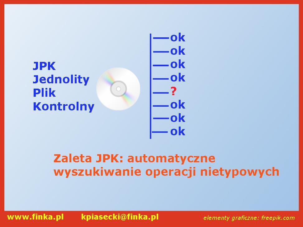 7 Jednolity plik kontrolny ma postać pliku XML, pozwalającą na obróbkę w sposób częściowo automatyczny.