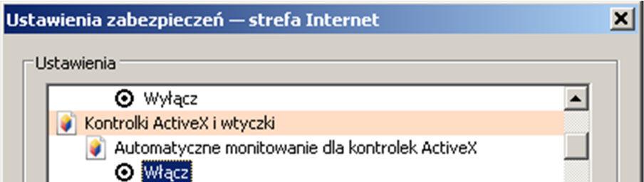 niestandardowy] zmień ActiveX kontrolki i