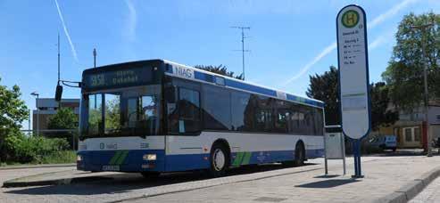 Jak dotrzeć do różnych miejsc? Komunikacja autobusem obywatelskim (Bürgerbus) łączy dzielnice Leegmeer i Speelberg z centrum Emmerich. Bilet dla dorosłych kosztuje obecnie 0,80 euro.