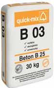 GaLaBau architektura krajobrazu, nawierzchnie drogowe Prace budowlane w ogrodzie B 03 Beton B 25 Gotowa, sucha zaprawa betonowa klasy C20/25. Do wykonywania prac betoniarskich w domu i ogrodzie.