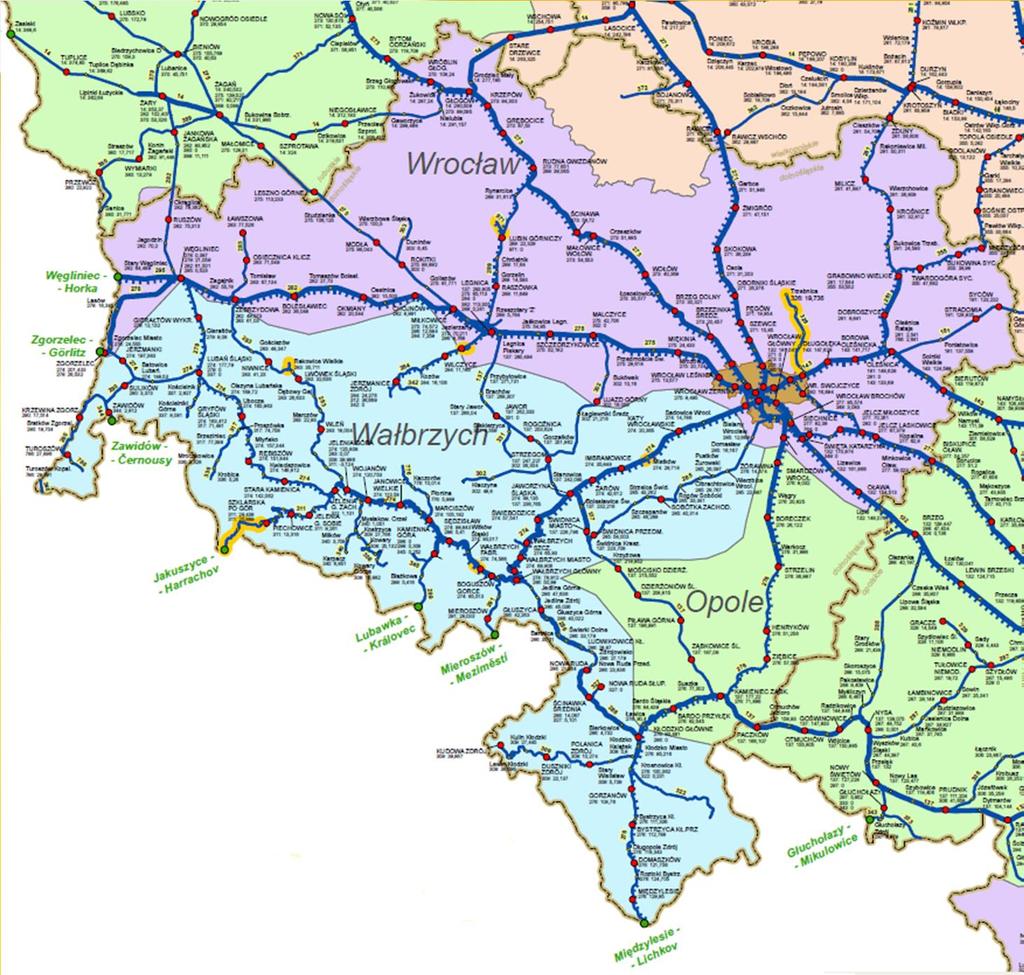 Rewitalizacja linii kolejowych potrzeby i możliwości Plany rewitalizacji infrastruktury kolejowej RPO WD 2014-2020 Linia nr