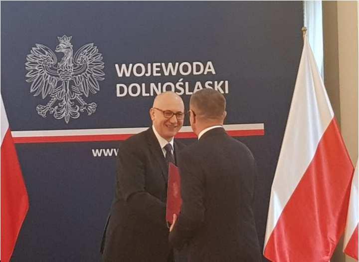 5 kwietnia Odbiór promesy od Ministra Spraw Wewnętrznych i Administracji na 1,3 mln zł dotacji na