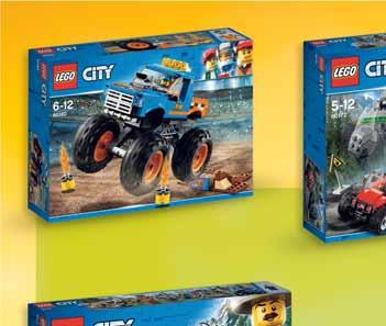 TV KLOCKI LEGO CITY MONSTER