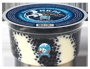 do przechowywania (6 ± 4 C), czas przechowywania: 6 miesięcy, waga 200 g "Caviar Tale" naśladował kawior