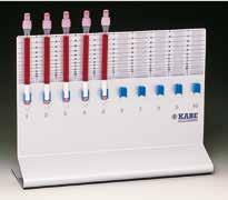 KABEVETTE G Antykoagulant: cytrynian sodowy 3,8% Stosunek mieszania: 1:5 Ilość pobieranej krwi: 2,9 ml Instrukcja obsługi: dokładnie wymieszać krew z odczynnikiem umieścić probówkę w