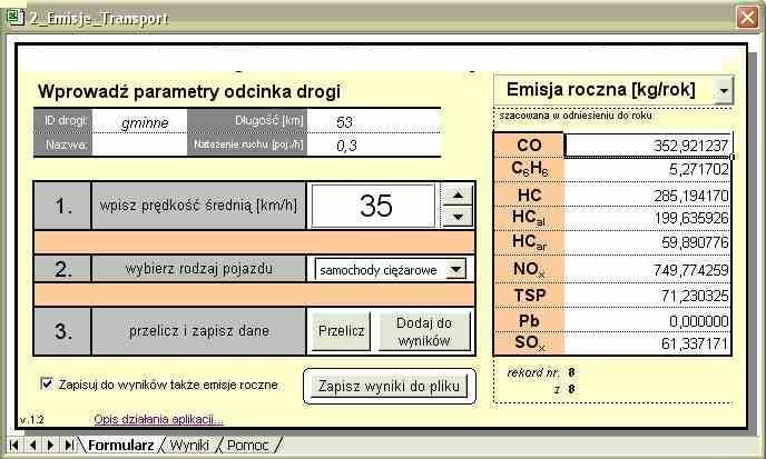 Tabela 2-46 Szacunkowa emisja substancji szkodliwych do atmosfery na terenie miasta Elbląg ze źródła wysokiej emisji w 2013 roku Źródło: analizy własne Rodzaj zanieczyszczenia Jedn.