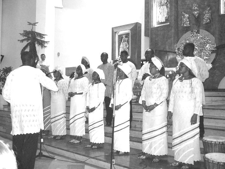 Claret Gospel w Malanowie Wspaniałego koncertu muzyki gospel, wysłuchali malanowscy parafianie, którzy uczestniczyli we mszy świętej, w dniu 9 lipca o godz. 18.00.