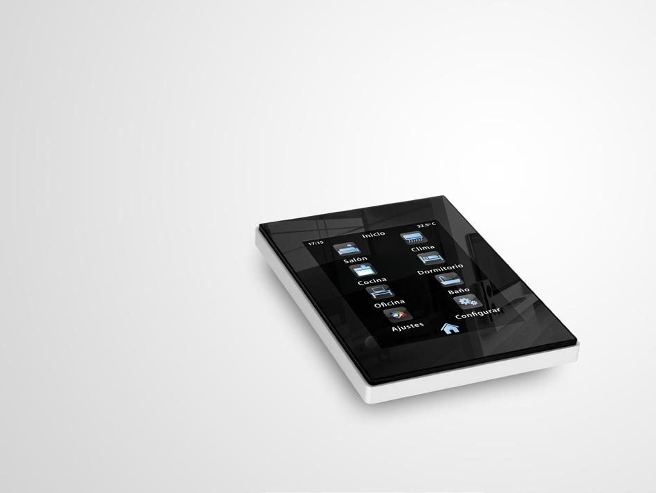 Z41 Pro Panel Z41 PRO, wyposażony w dotykowy ekran pojemnościowy oraz 96 funkcji kontrolnych, odpowiada najnowszym wymaganiom stawianym elementom inteligentnych instalacji automatyki.