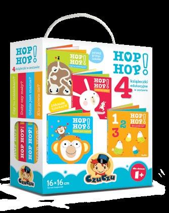 książeczki Zestaw edukacyjny Hop, hop!
