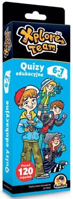 xplore team Quizy edukacyjne dla dzieci 6-7 lat