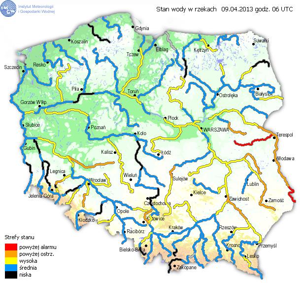 INFORMACJE HYDROLOGICZNO -