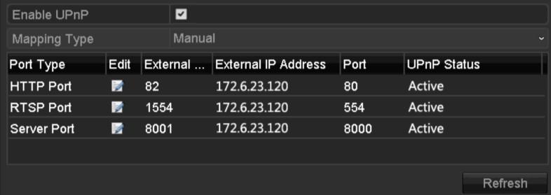 Figure 11. 26 Ustawienia UPnP zakończone Ręczne Mapowanie ręczne Jeśli router nie obsługuje funkcji UPnPTM, wykonaj następujące kroki, aby w łatwy sposób zmapować porty ręcznie.