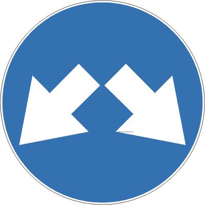 4. Znak ten nakazuje: a.
