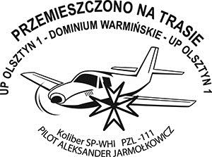 Olsztyn 1, ul. Seweryna Pieniężnego 21, 10-001 Olsztyn z dopiskiem na kopercie: "Historyczna Poczta Samolotowa Dominium Warmińskiego".