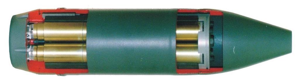 Wielkość przebicia płyty pancernej przez GKO (sprawdzona w warunkach dynamicznych) wynosi minimum 120 mm. Zapalnik GKO posiada samolikwidator o czasie samolikwidacji około 25 s.