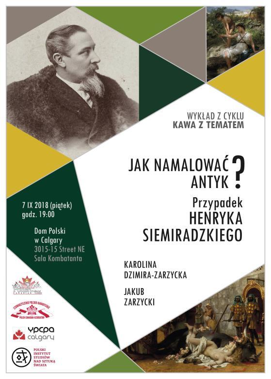 Strona40 Sprawozdania z konferencji i zebrań Siemiradzki w Calgary 7 września 2018 w Polish Cultural Center w Calgary (Kanada) zaprezentowaliśmy miejscowej Polonii blisko dwugodzinny wykład w języku