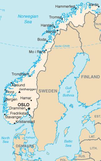 Klastry energetyczne w Norwegii wykorzystujące energię z odpadów w miejskich sieciach ciepłowniczych Oslo (ok. 1 000 000 mieszkańców) Trondheim (ok. 300 000 mieszkańców) Bergen (ok.