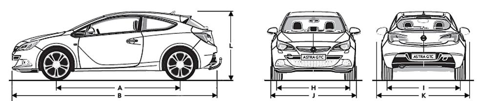 Dane techniczne silników 1.4 Turbo 1.4 Turbo 1.6 Turbo 1.6Turbo 1.6 CDTI Ecotec 1.