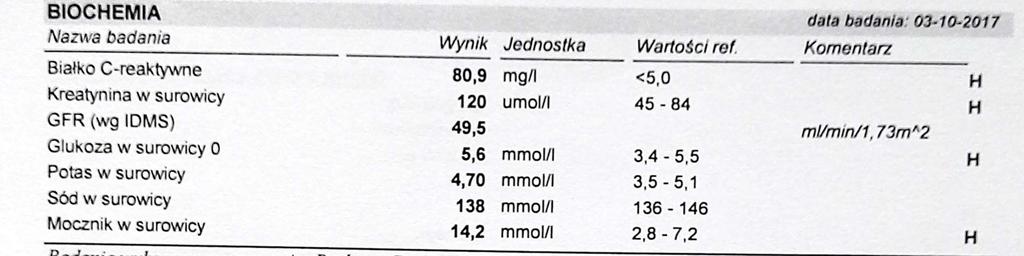 Niewydolność nerek Przelicznik kreatyniny: 1 mg/dl = 88,4 µmol/l Kreatynina/mocznik KREATYNINA: Ostra niewydolność nerek Przewlekła niewydolność nerek