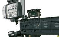 7 Reflektory halogenowe lub LED zapewniają dobre oświetlenie otoczenia w zakresie 360.