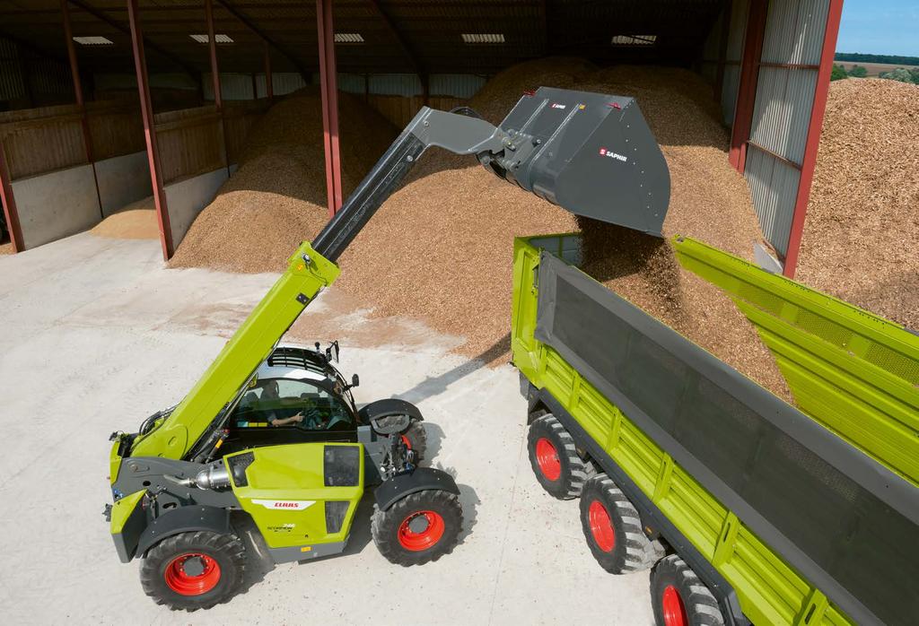 Podnosi produktywność. Nowy SCORPION CLAAS Agricultural Material Handling 2 Nowy SCORPION. Osiągnięcie dobrego zysku w gospodarstwie jest kwestią profesjonalizmu.