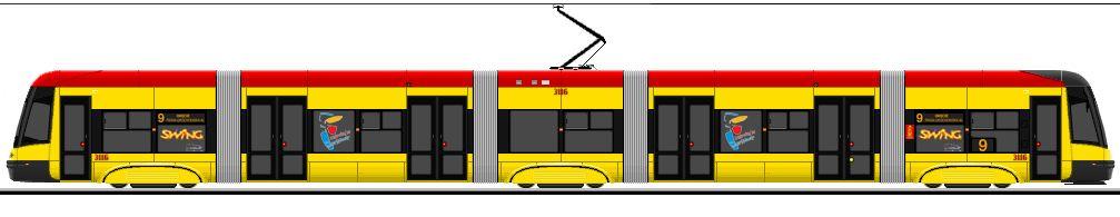 PESA 5-członowe, 3-wózkowe Warszawa: Tramicus (120N) 2007, 15 szt. Swing (120Na) 2010-13, 180 szt. Swing Duo (120NaDuo) 2012, 6 szt. Jazz (128N) 2015, 50 szt.