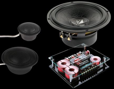 GŁOŚNIKÓW 16,5CM 150W Pasmo przenoszenia: 47Hz 25000Hz Skuteczność: 91dB Zestaw zawiera: C6B woofery C1T tweetery
