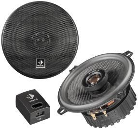 2 2-DROŻNY ZESTAW GŁOŚNIKÓW 13CM 60W Pasmo przenoszenia: 60Hz 25000Hz Zwrotnice z filtrem band-stop, regulacją poziomu oraz zabezpieczeniem tweetera Woofery z membraną z tkanego włókna szklanego