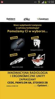 wybrane stoiska itp.), połączenie z Facebookiem, wizytownik do gromadzenia elektronicznych wizytówek, dane kontaktowe Organizatora.