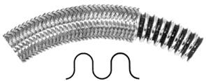 Węże ciśnieniowe - stalowe PARNOR Warstwa wewn.
