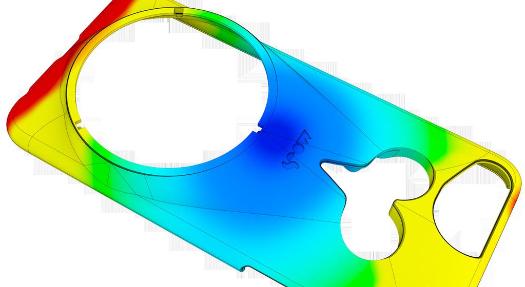 SOLIDWORKS PLASTICS SOLIDWORKS Plastics oferuje łatwe w użyciu symulacje formowania wtryskowego bezpośrednio w projekcie części z tworzyw sztucznych oraz form wtryskowych, jak również zaawansowane