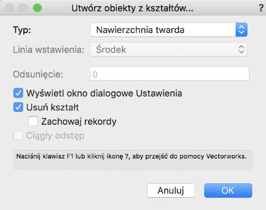 Narzędzie Nawierzchnia twarda umożliwia wygodne tworzenie nawierzchni twardych oraz wszelkiego rodzaju obiektów posiadających obrzeża, np. zbiorników wodnych. Zaznacz staw.