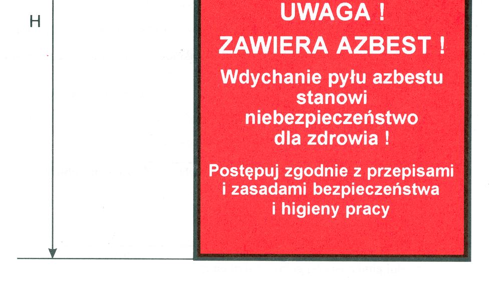 Przy pracach związanych z usuwaniem azbestu i wyrobów azbestowych pracownicy powinni stosować wydzielone narzędzia i sprzęt ochronny.