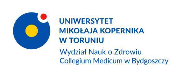 UNIWERSYTET MIKOŁAJA KOPERNIKA W TORUNIU COLLEGIUM MEDICUM IM.