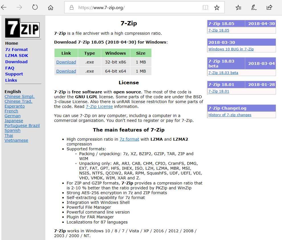 Gdzie znajdę program do szyfrowania - Instalacja programu 7-zip W Urzędzie Miasta Nowego Sącza komputery posiadają zainstalowany program 7-zip.