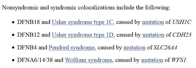 14. CNV a niedosłuch geny: STRC, OTOA, GJB6, USH2A, MYH9, ALMS1, MYO6, PDZD7, SERPINB6, SLC26A4, TMC1, TMPRSS3, TRIOBP, EYA4, WFS1, PNPT1 publikacja: Genome Med. 2014 May 22;6(5):37 15.