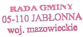 RADA. GMtI'f'i Uzasadnicnic do Uchwały nr XXV1I1249/2016 Rady Jabłonna z dnia 26 października 2016 r.