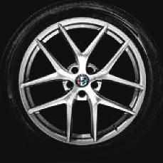 Quadrifoglio polerowane (rozmiar opon: przód 255/45, tył 285/40) 5YN 0,- 20" obręcze