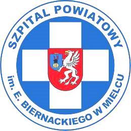 S ZPITAL POWIATOWY im. Edmunda Biernackiego w Mielcu ul. Żeromskiego 22 39-300 Mielec KRS: 0000002538 NIP 817-17-50-893 centrala ( 017 ) 78 00 100 fax. ( 017 ) 78 00 273 http://www.szpital.mielec.